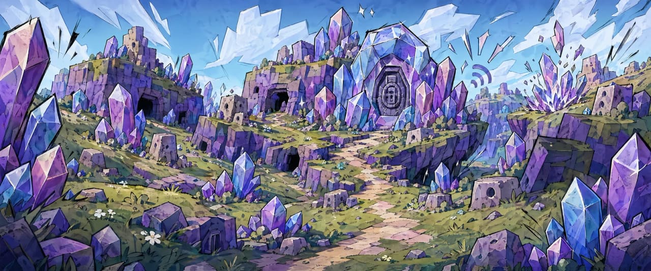 Establishing plate for Crystal Hiccup Hills